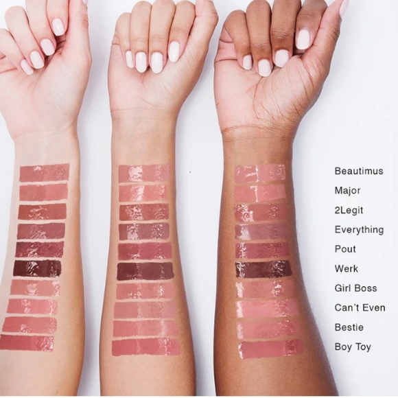 BareMinerals Gen Nude Lip Lacquer-Pout - Picture 4 of 7